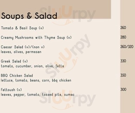 Cafe Soul Garden Gurugram (Gurgaon) Menu - 1