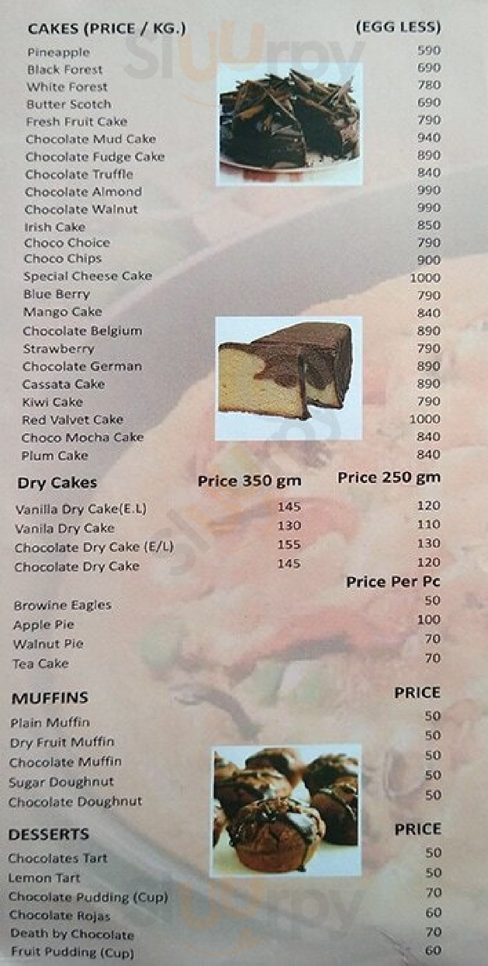 Frequent Bakes Ghaziabad Menu - 1
