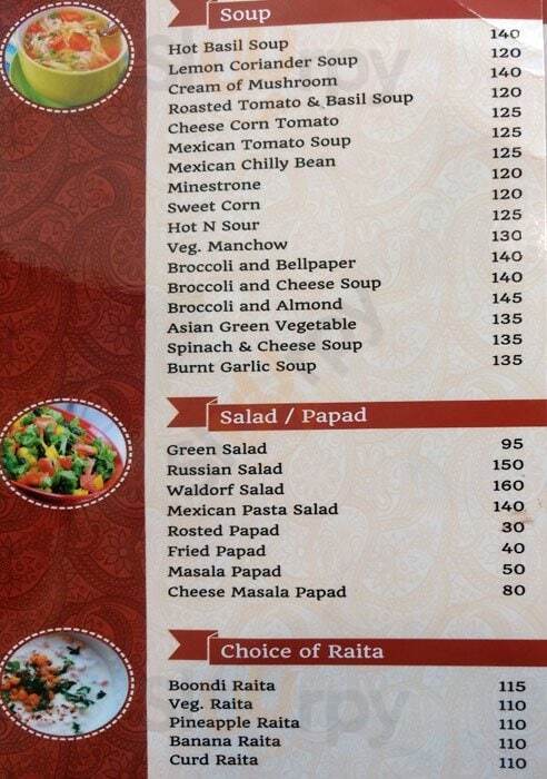 Thakar Thal Ahmedabad Menu - 1