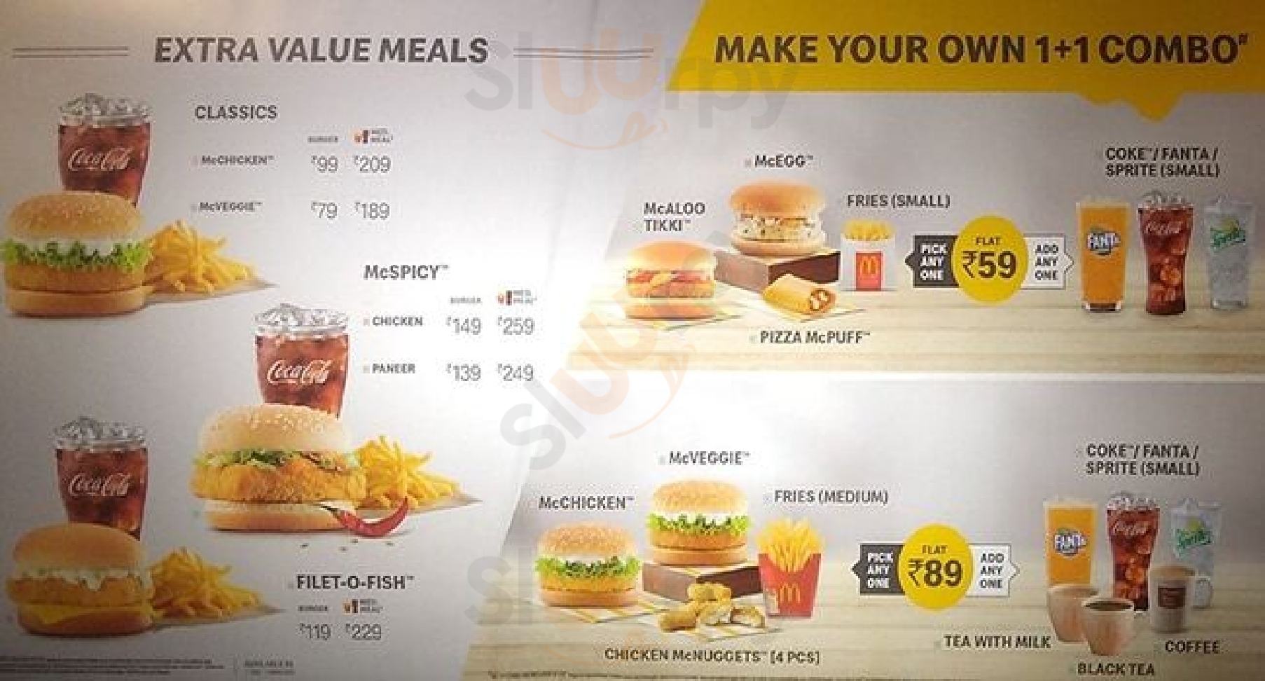 Mcdonald's Gurugram (Gurgaon) Menu - 1