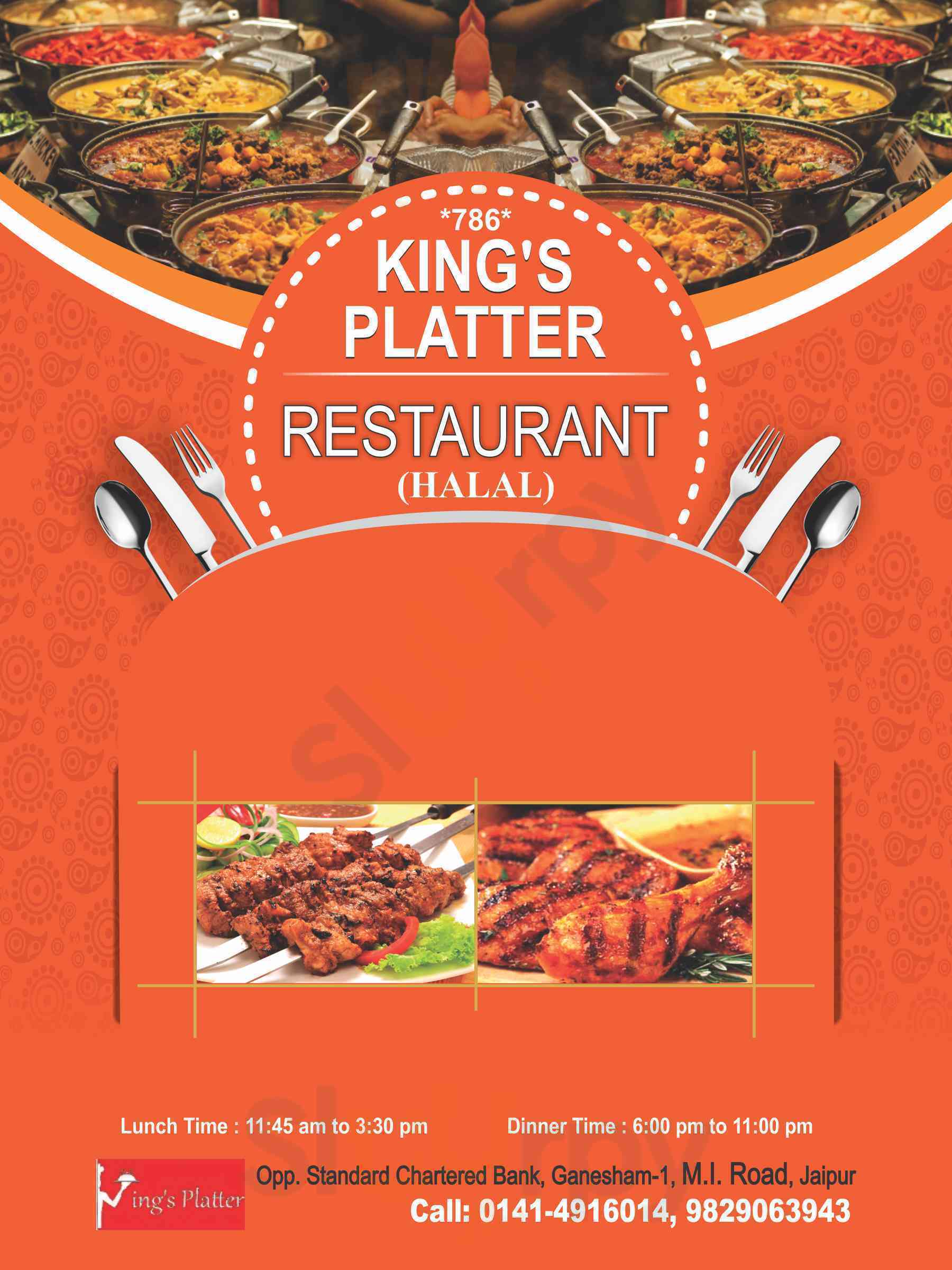 King's Platter Jaipur Menu - 1