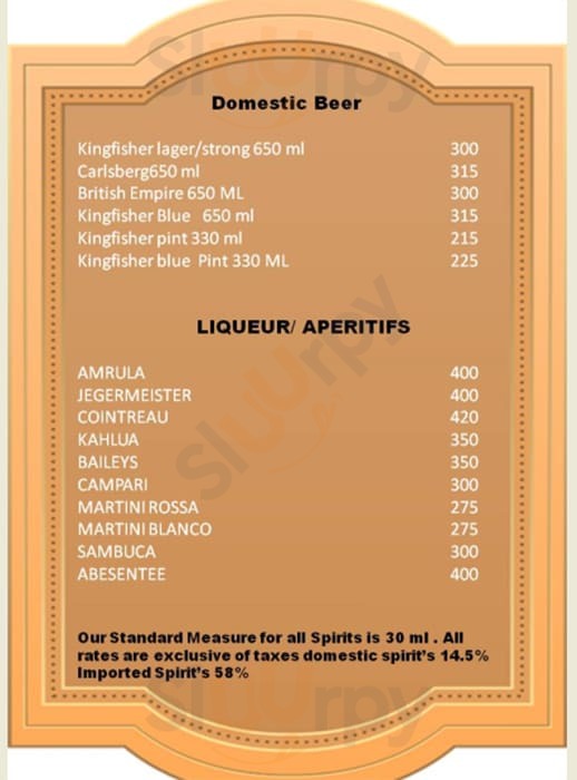 Urban Lounge Chennai (Madras) Menu - 1