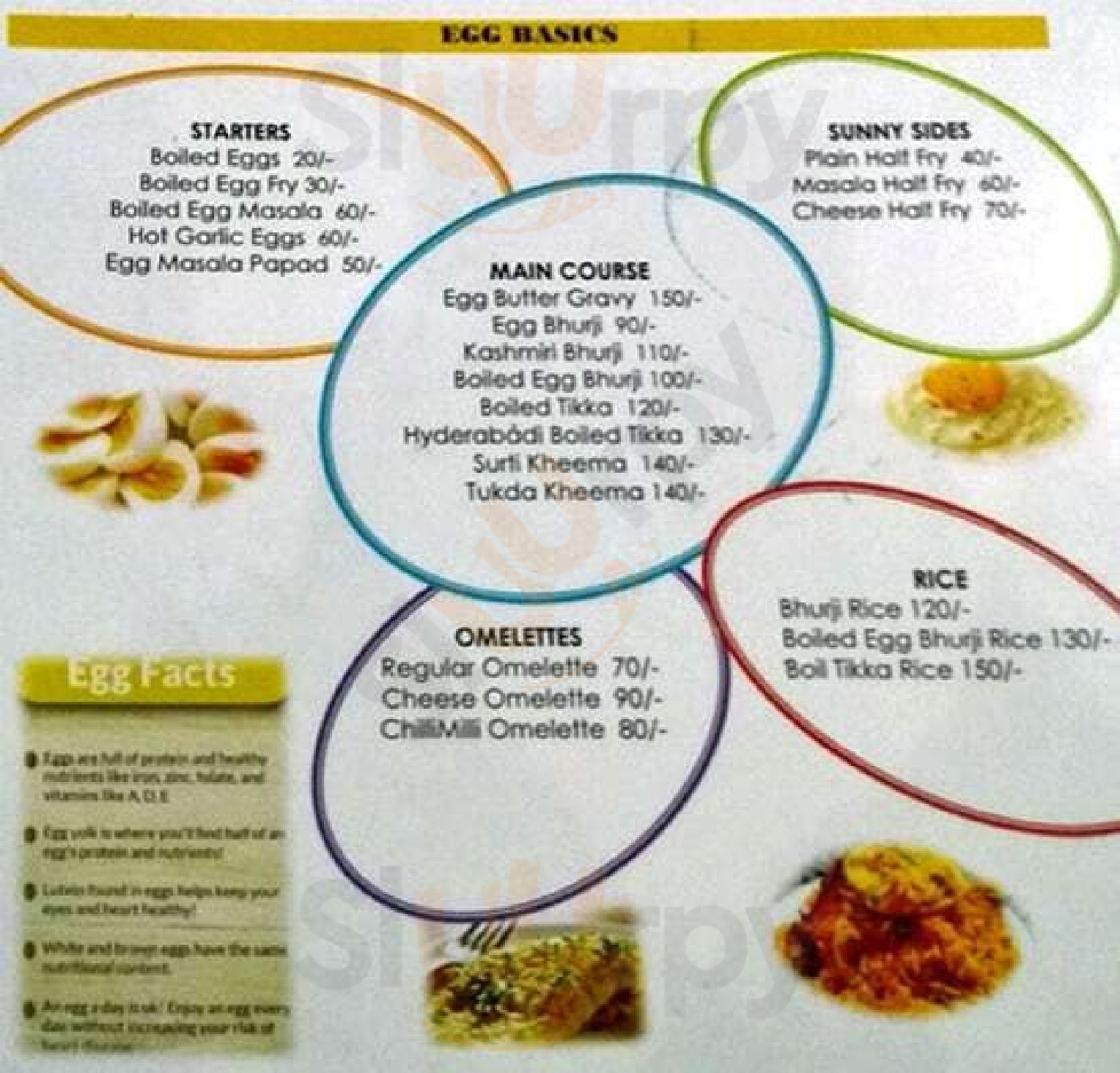 Ande Da Funda Vadodara Menu - 1