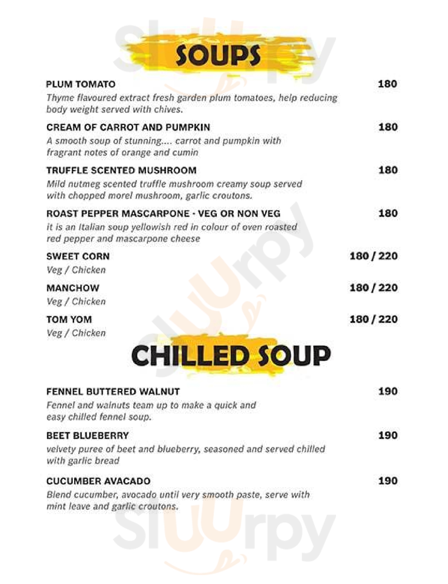 The Good Spot Chennai (Madras) Menu - 1