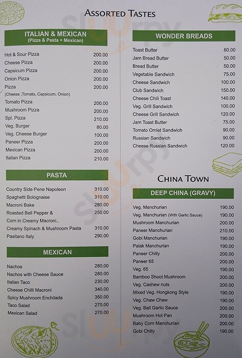 Shubam Pure Veg Restaurant Pune Menu - 1