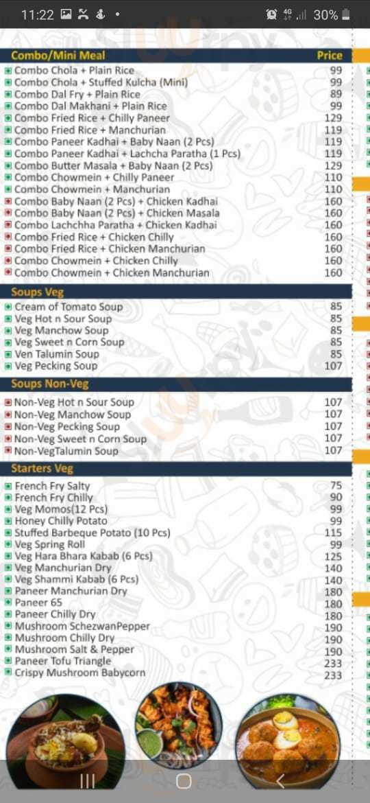 Chef's Kitchen Lucknow Menu - 1