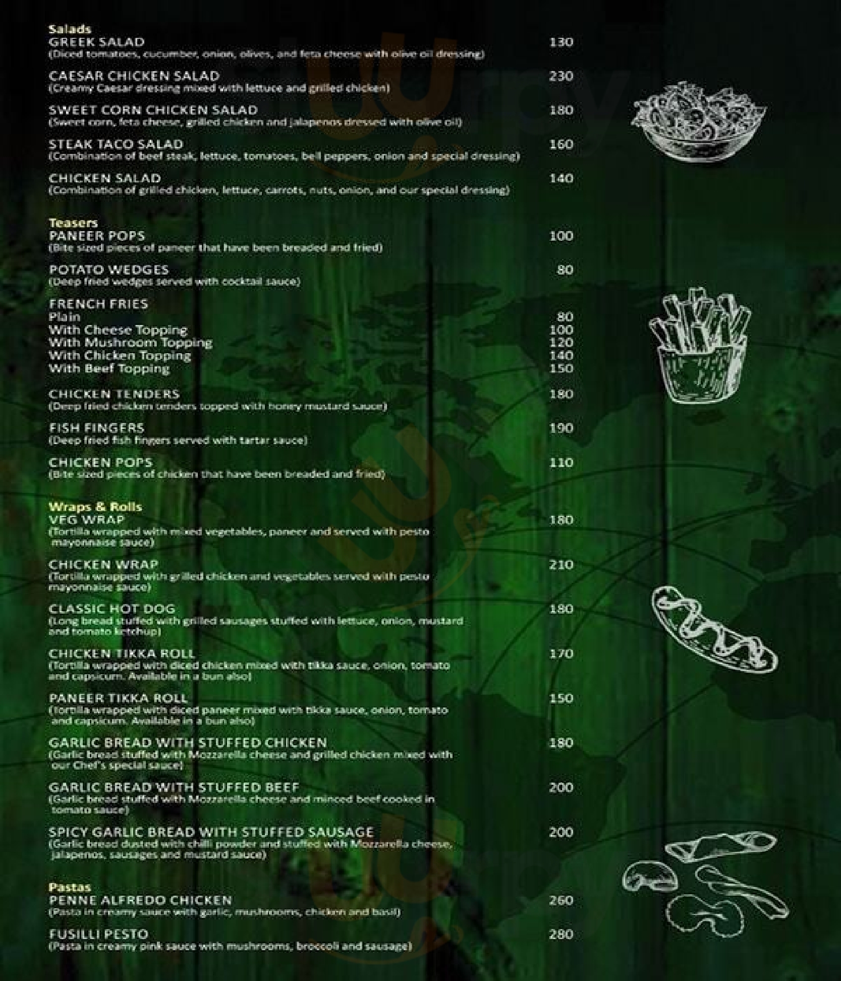 Cafe Lat Long Kochi (Cochin) Menu - 1