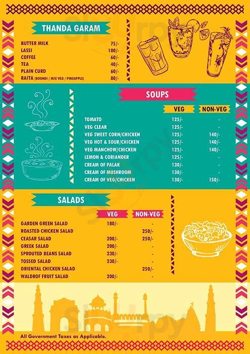 Satguru's Punjabi Rasoi Pune Menu - 1