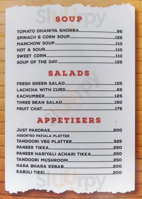 Patiala Panghat Ahmedabad Menu - 1