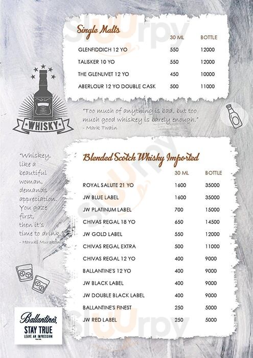 The Bar Hyderabad Menu - 1