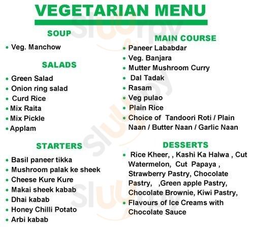 400 Degree F Barbeque Chennai (Madras) Menu - 1