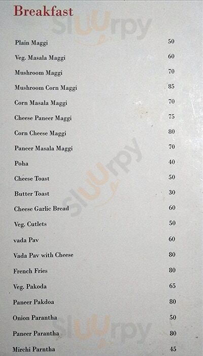 Hunger Planet Veg Restaurant Jaipur Menu - 1