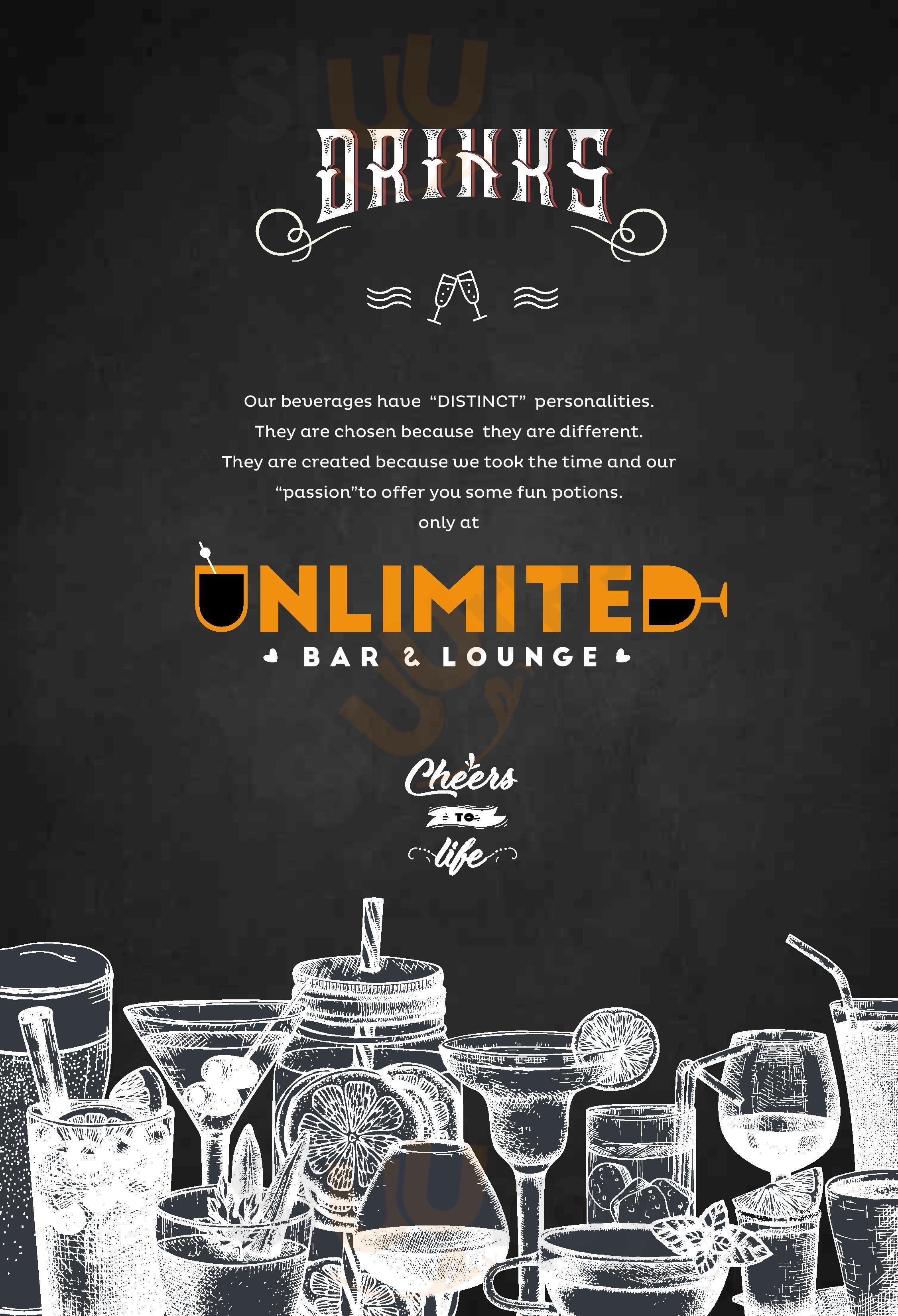Unlimited Bar & Lounge By Golden Dragon Gurugram (Gurgaon) Menu - 1