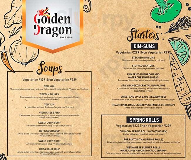 Golden Dragon Jaipur Menu - 1