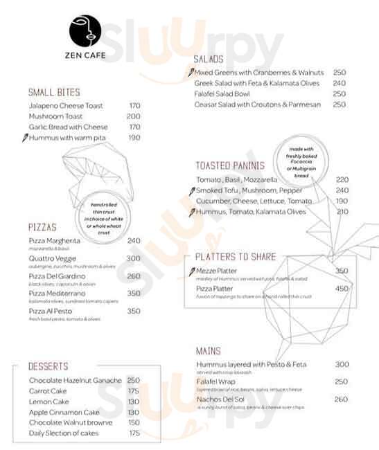 Zen Cafe Ahmedabad Menu - 1