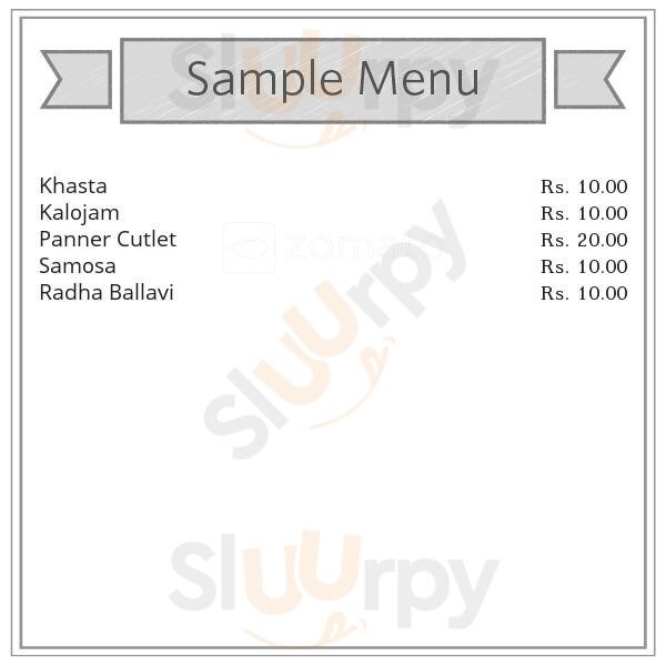 Nasta Kolkata (Calcutta) Menu - 1