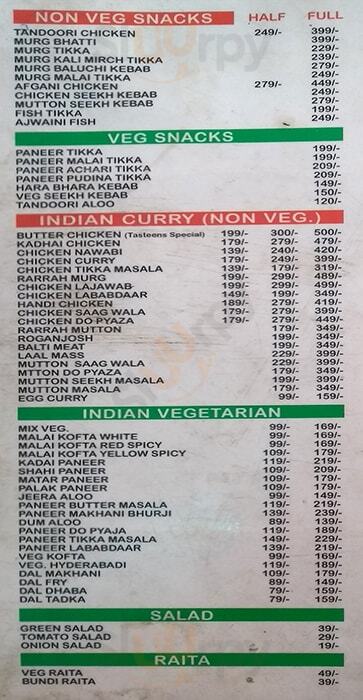 Ravee's Kitchen Jaipur Menu - 1