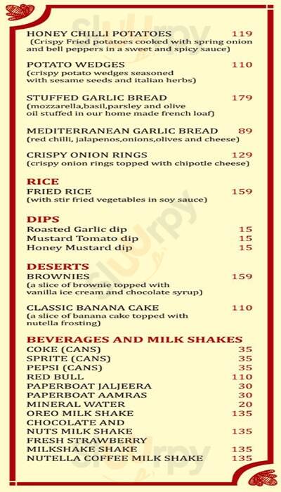 Frescos Pizza Rudraram Menu - 1