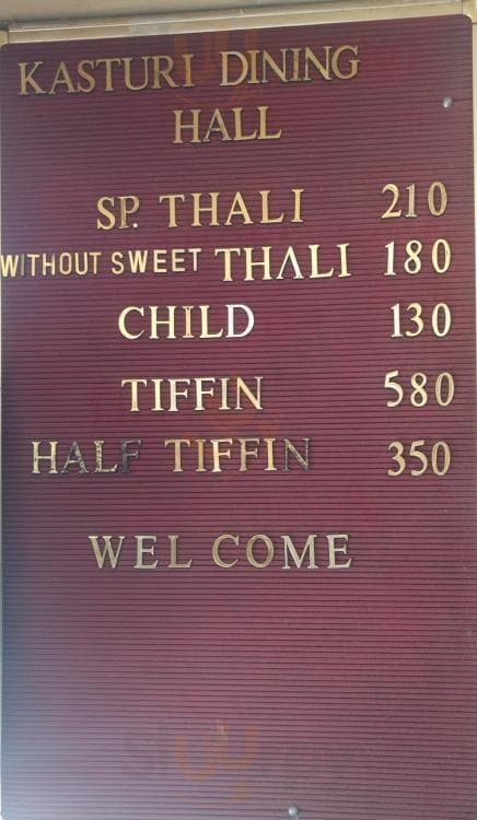 Kasturi Dining Hall Ahmedabad Menu - 1