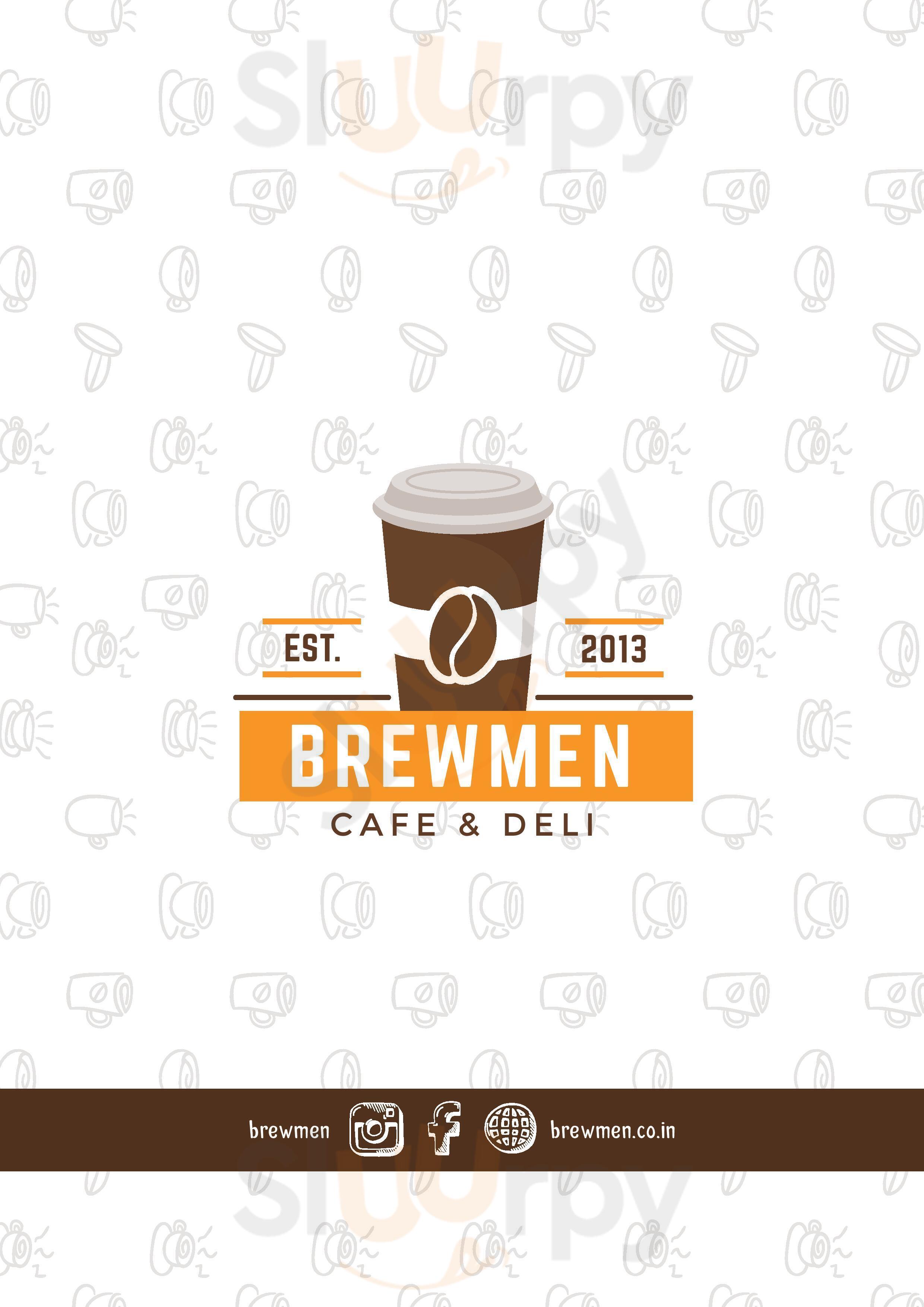 Brewmen ,the Coffee Lounge Ahmedabad Menu - 1