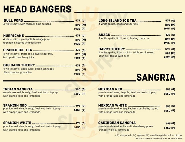 Big Bang Theory Chennai (Madras) Menu - 1