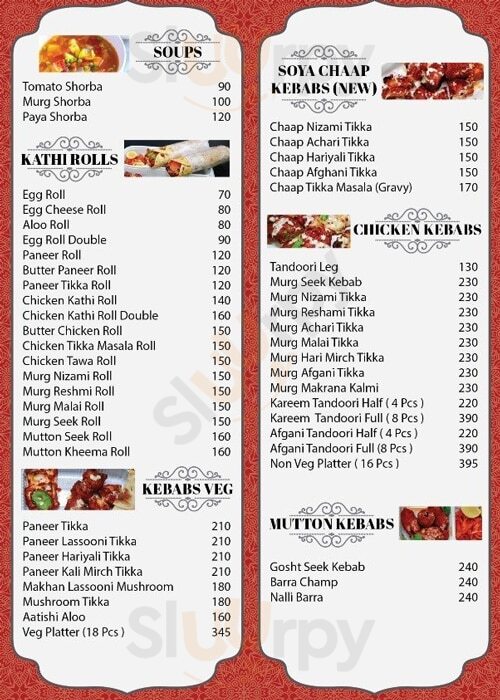 Karrems Pune Menu - 1