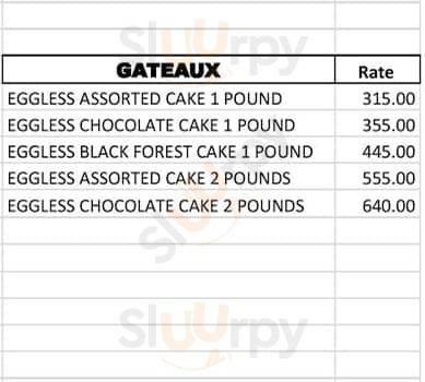 The Sugarr & Spice Kolkata (Calcutta) Menu - 1