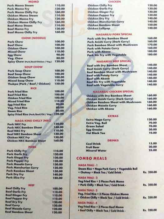 Naga Reju Fast Food Chennai (Madras) Menu - 1