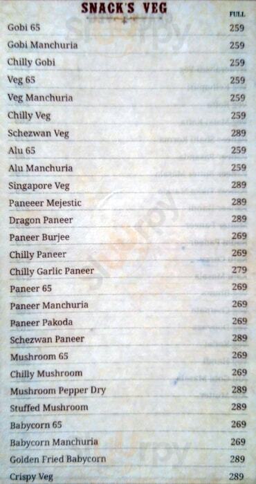 Aroma's Hyderabad House Pune Menu - 1