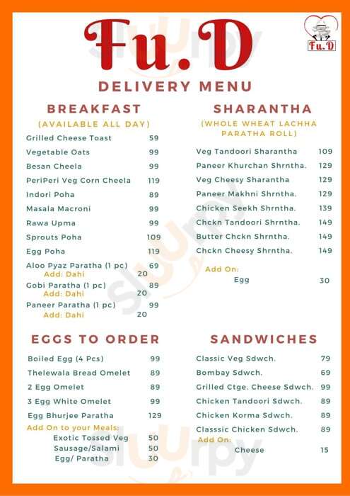 Fu.d Gurugram (Gurgaon) Menu - 1