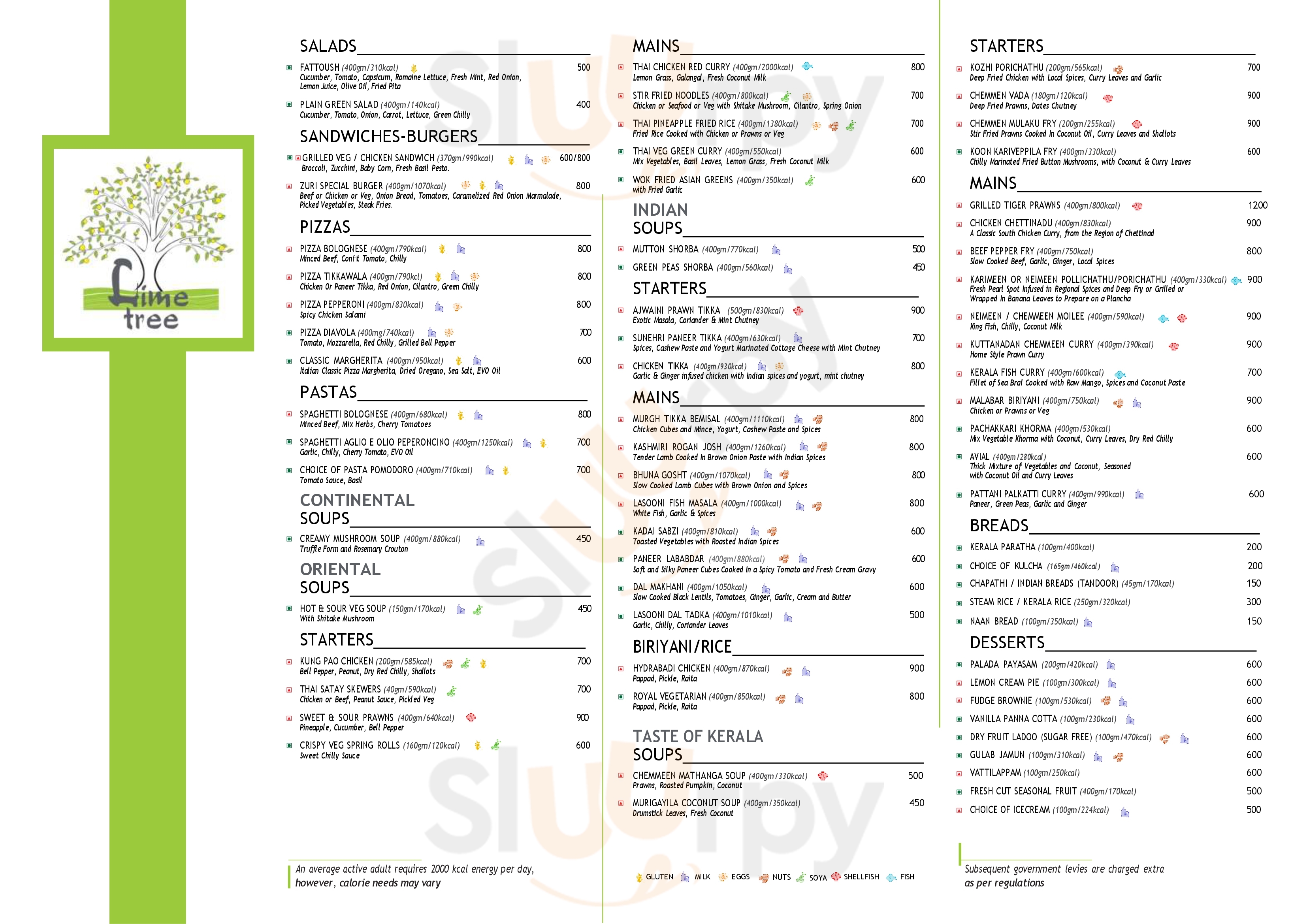 Incanto Bengaluru Menu - 1