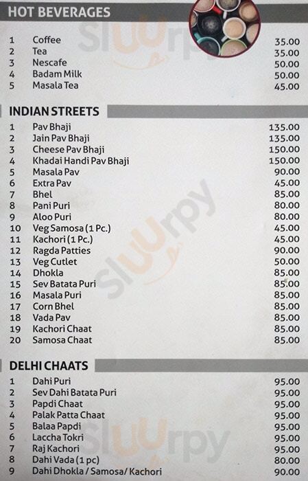 Shiv Sagar Veg Restaurant Bengaluru Menu - 1