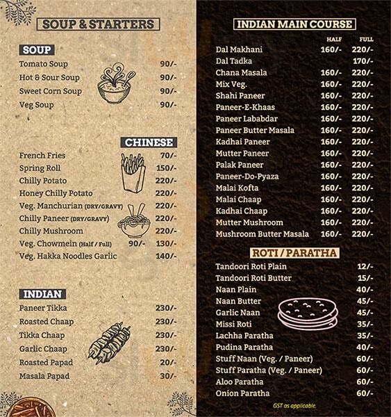 Riddhi Siddhi Rasoi Gurugram (Gurgaon) Menu - 1