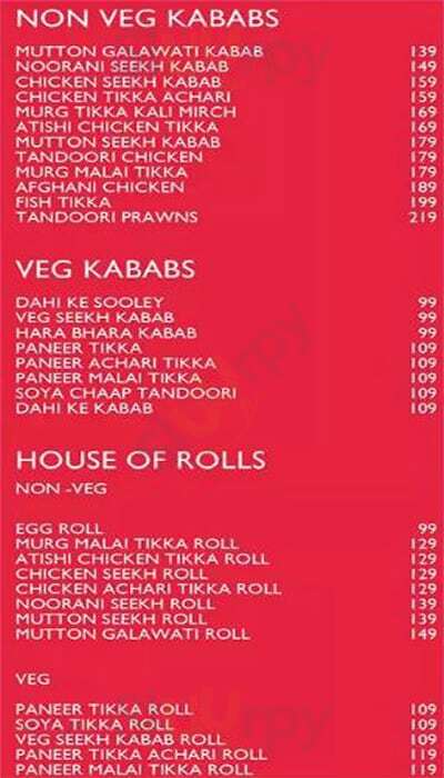 Kabab Roll Cafe Gurugram (Gurgaon) Menu - 1