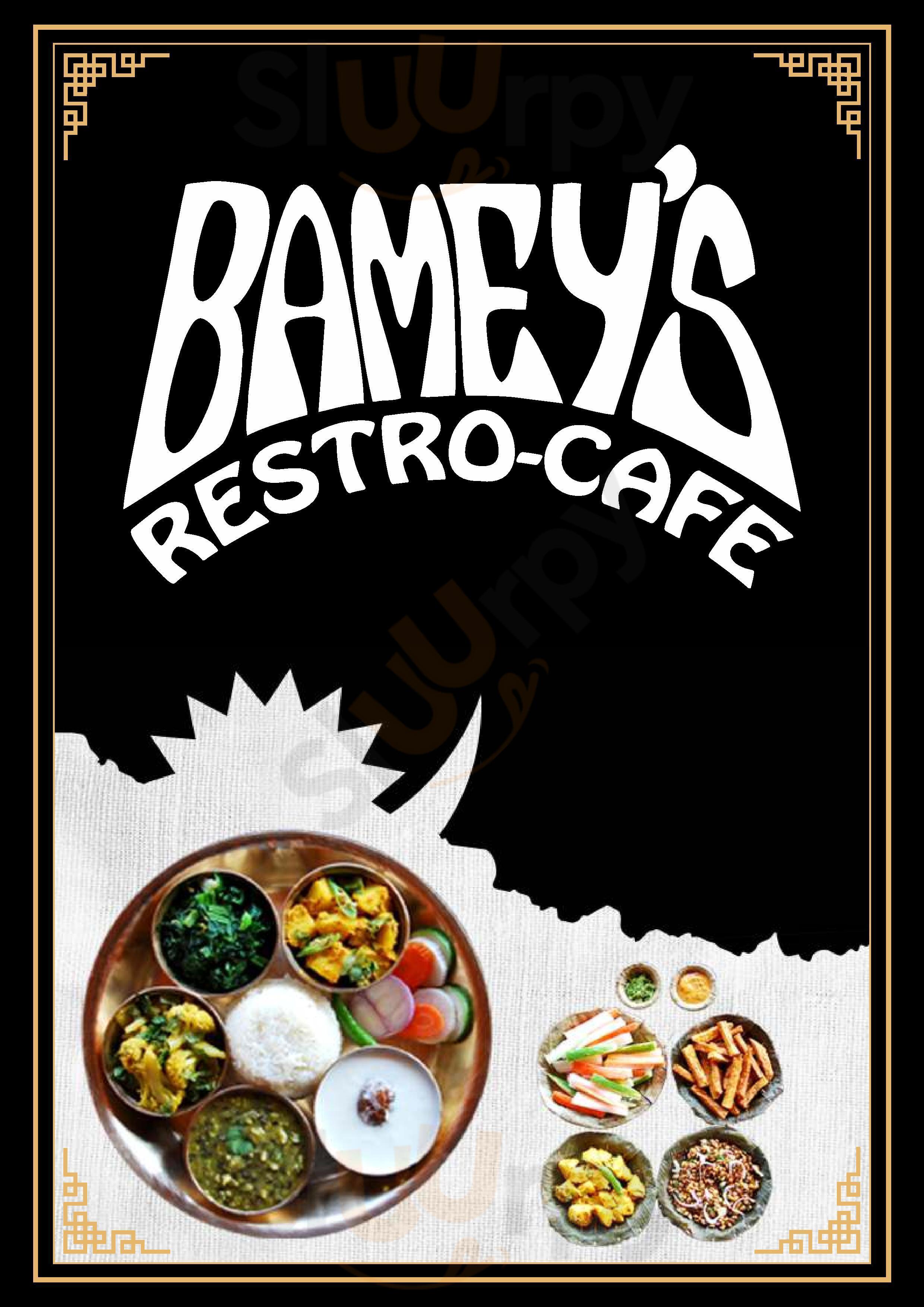 Bamey's Restro Cafe Bengaluru Menu - 1