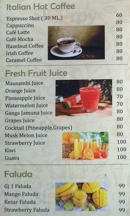 Shambhu's Coffee Bar Ahmedabad Menu - 1