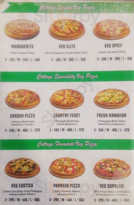 Pizza Cottage Chennai (Madras) Menu - 1