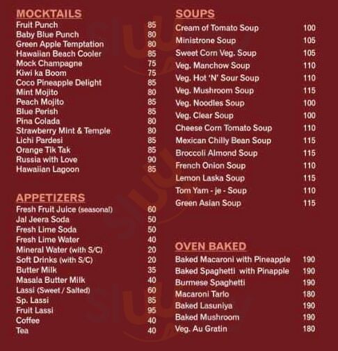 Gayatri Restaurant Ahmedabad Menu - 1