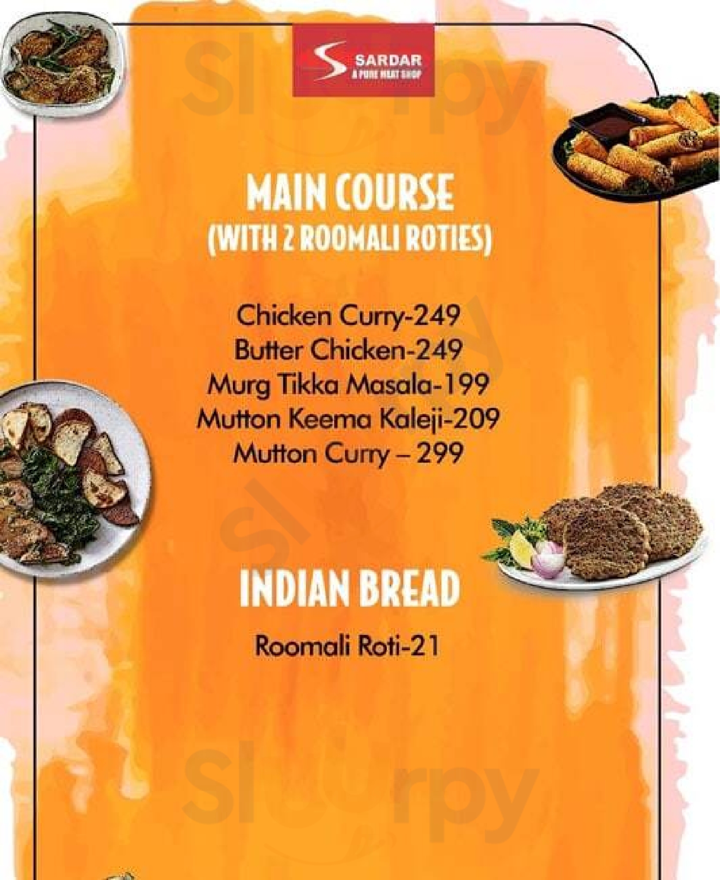 Sardar- A Pure Meat Shop Gurugram (Gurgaon) Menu - 1