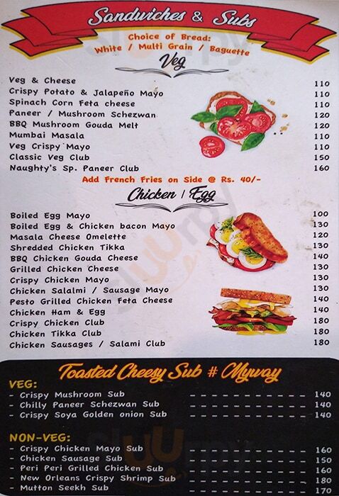 Naughty Angel Cafe Pune Menu - 1