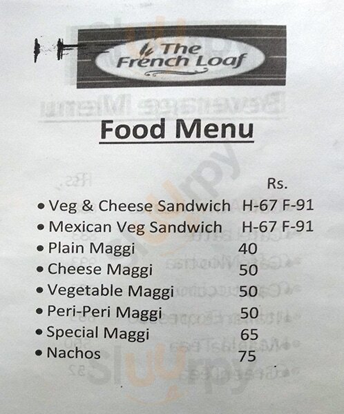 French Loaf Kolkata (Calcutta) Menu - 1