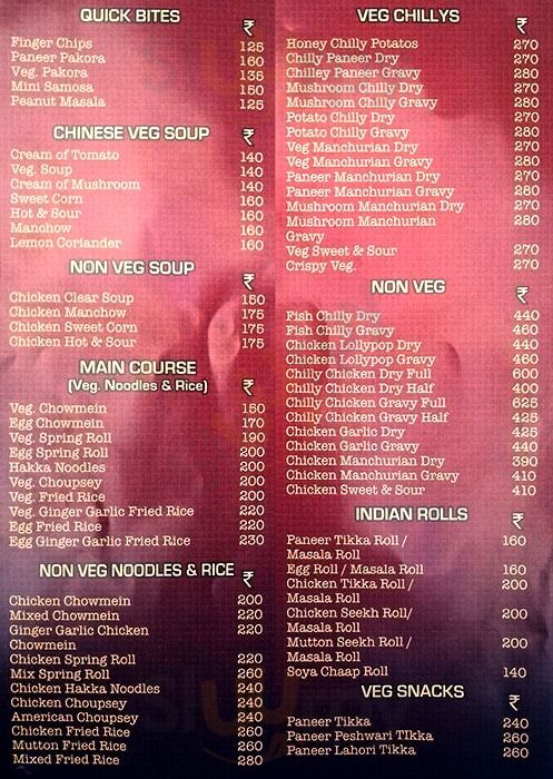 Chawla's Jaipur Menu - 1