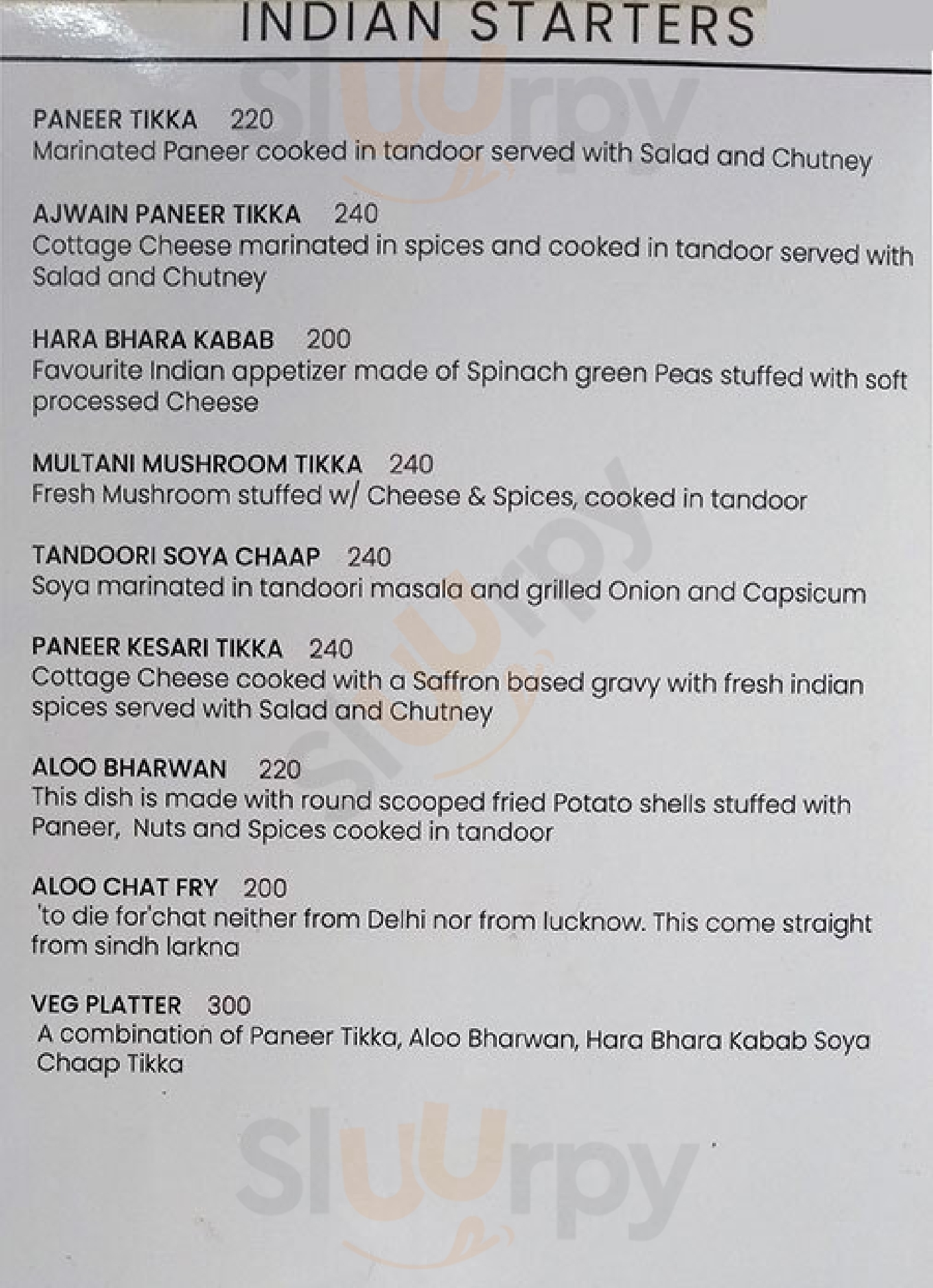 Ki & Ka Kafe Restaurant Jaipur Menu - 1