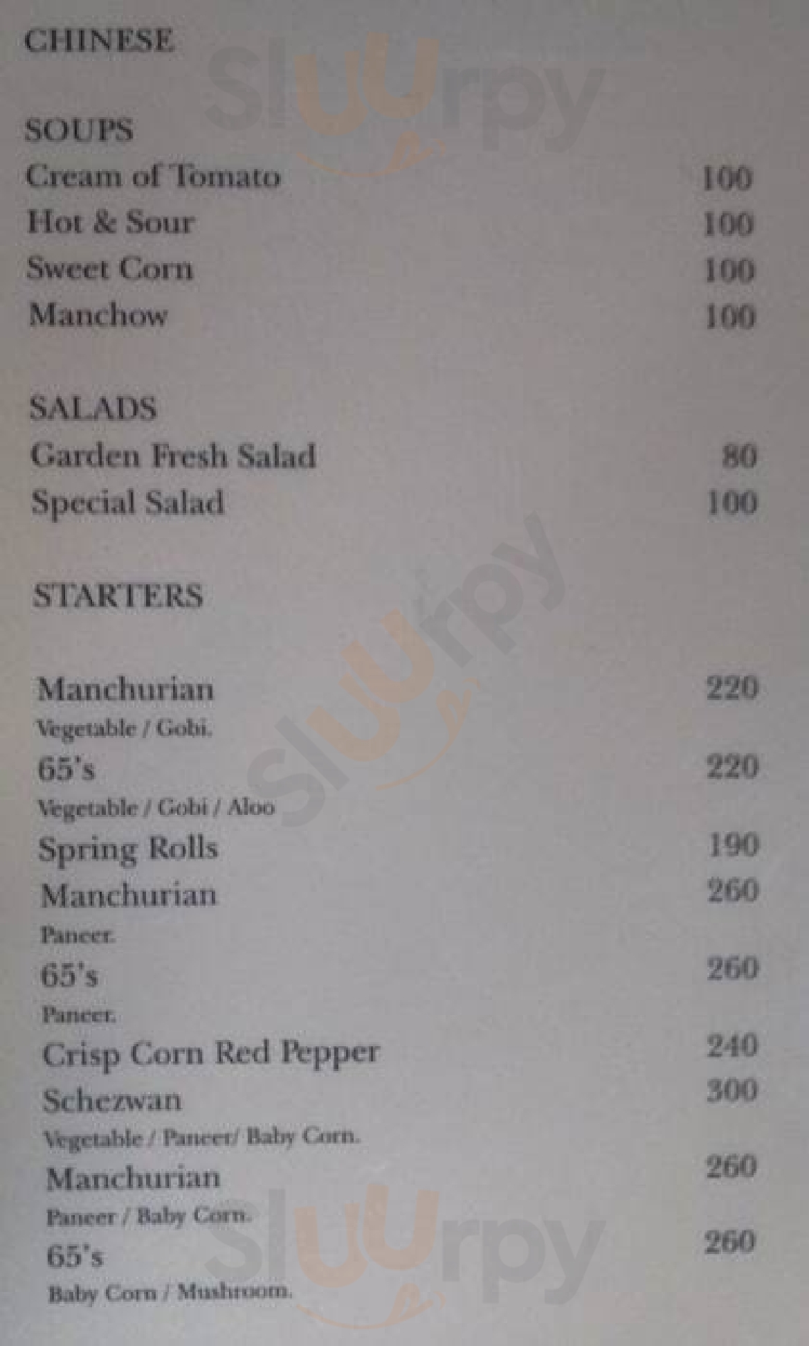 Jashn Hyderabad Menu - 1