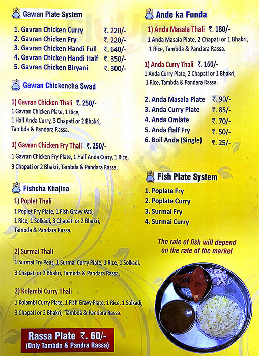 Sugran's Kolhapuri Non Veg Pune Menu - 1