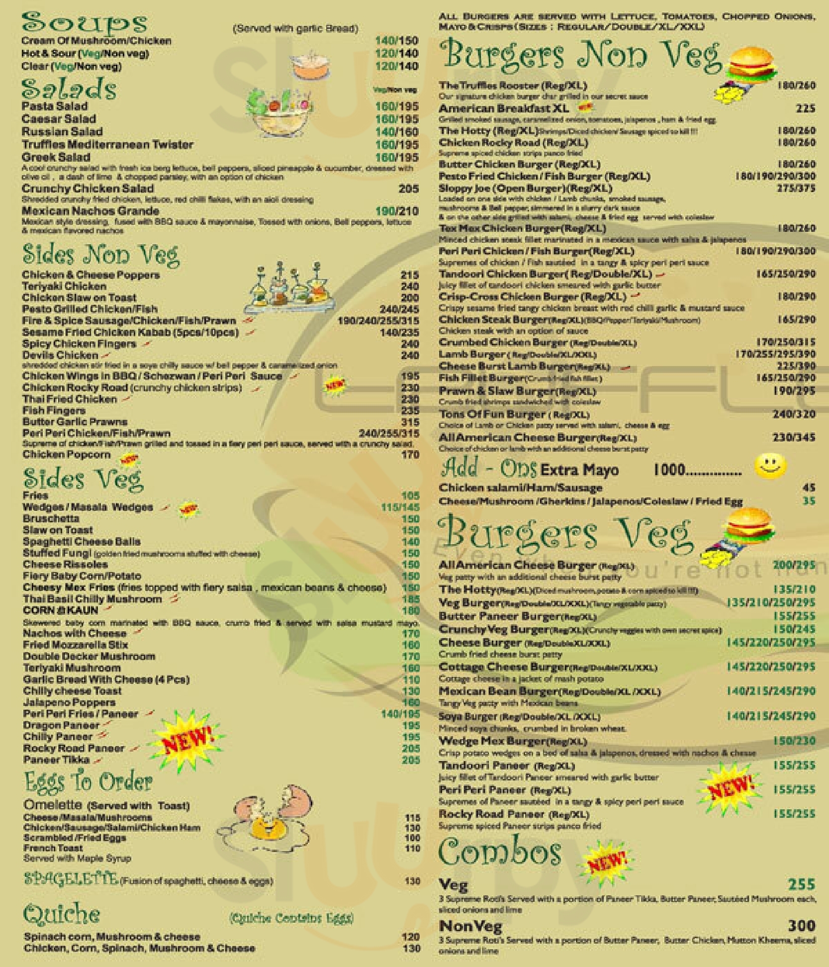 Truffles Bengaluru Menu - 1