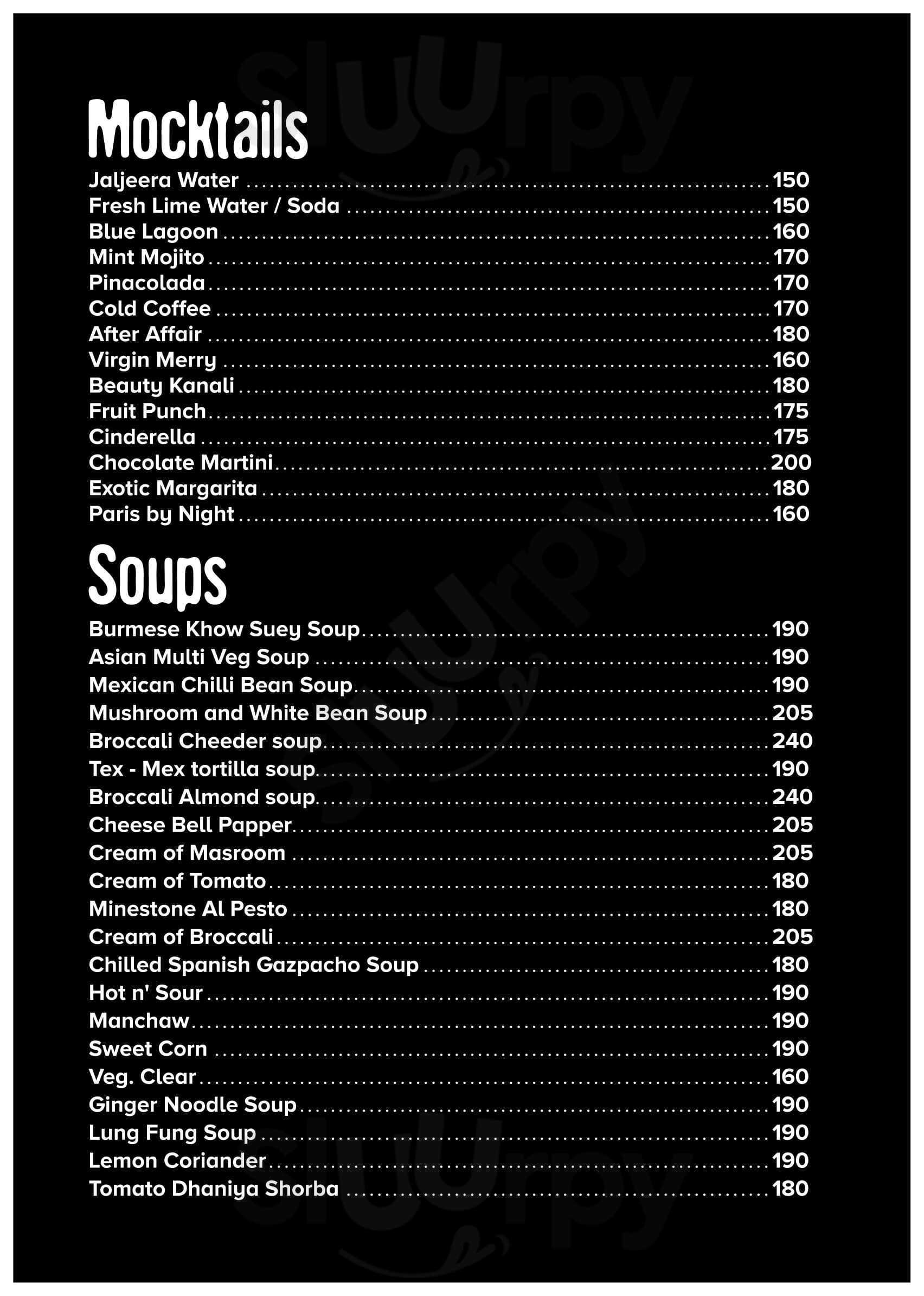 Bliss Kitchen Ahmedabad Menu - 1