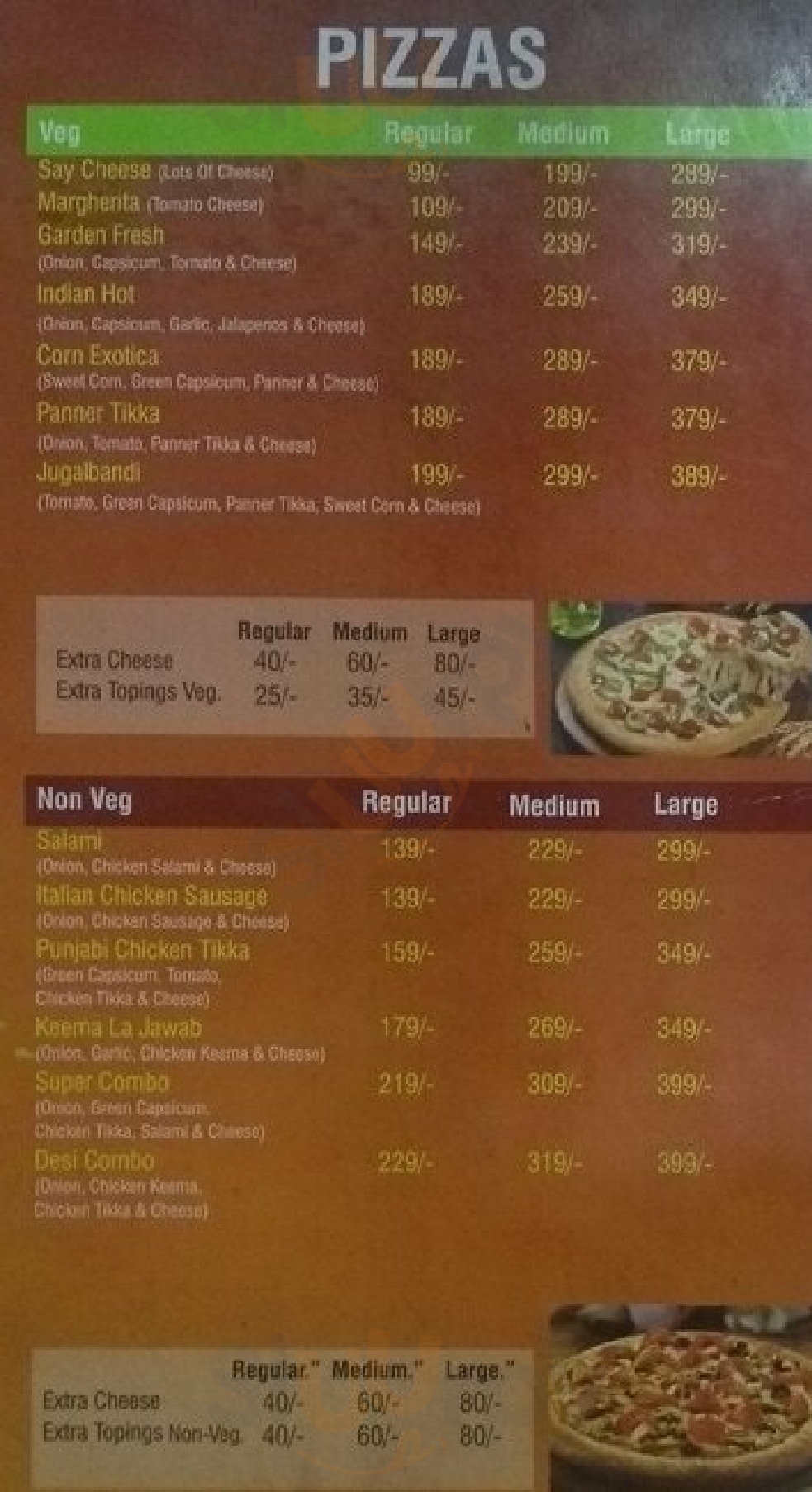 Crunchys Hyderabad Menu - 1