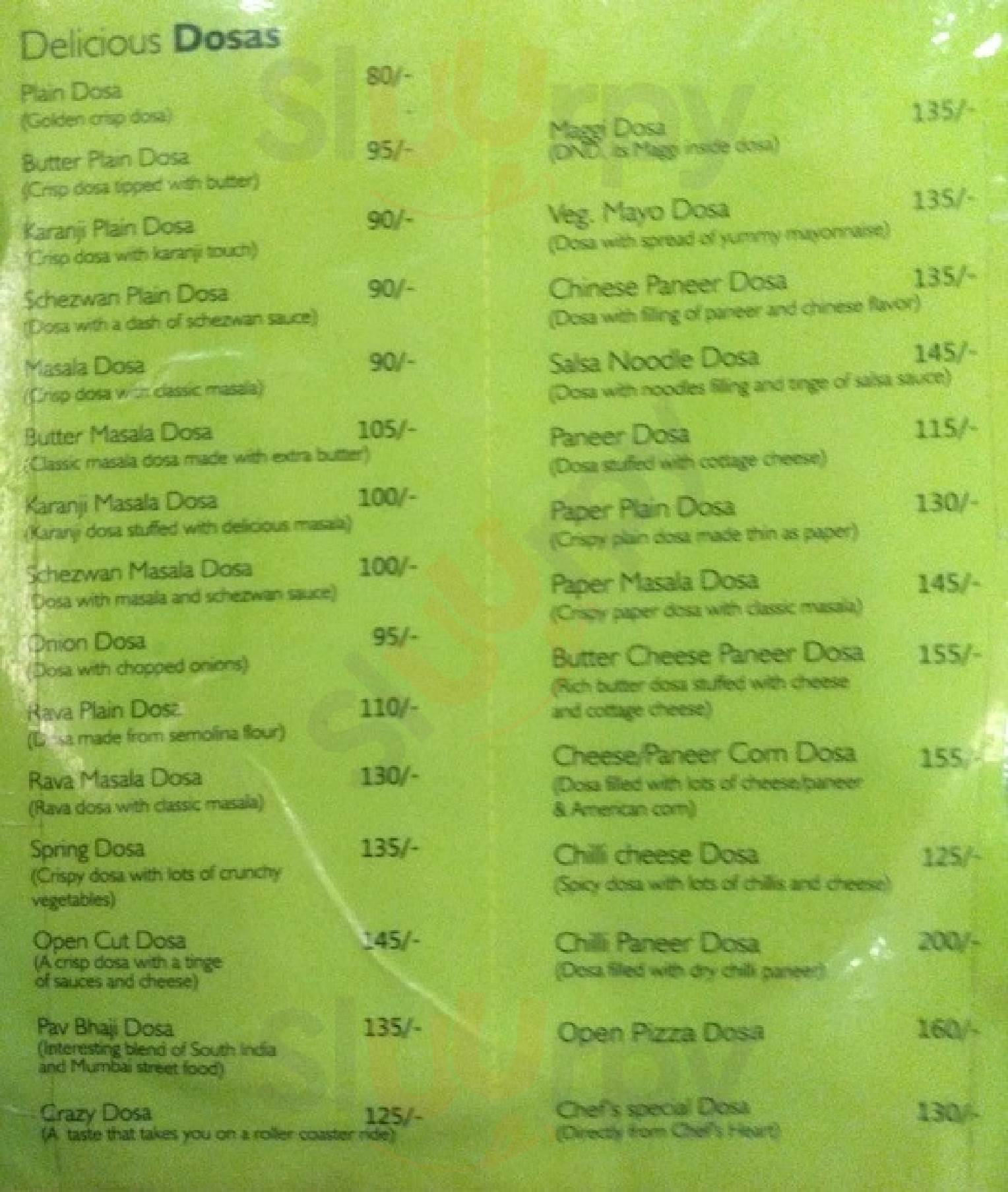 Idli Hut Indore Menu - 1