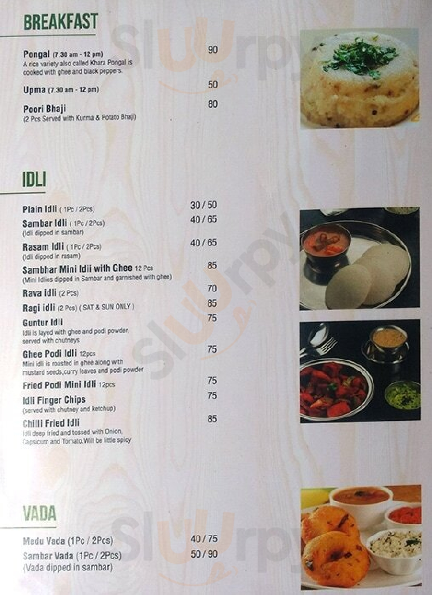 Madras Coffee House Pune Menu - 1